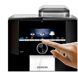 Siemens EQ9 beeldscherm