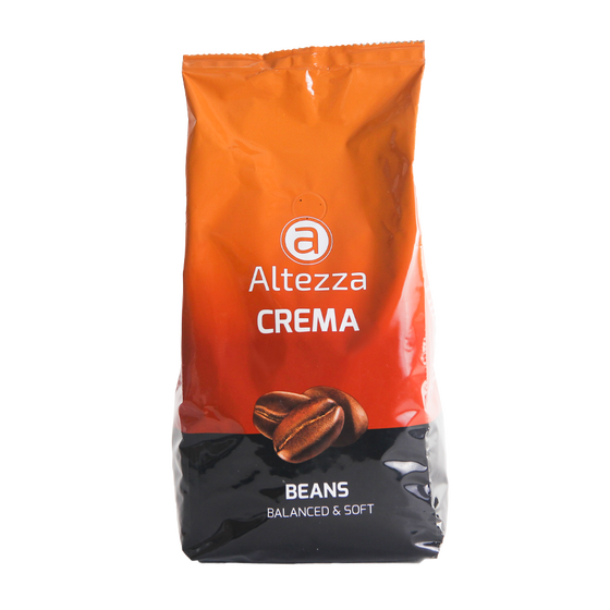 altezza crema koffiebonen