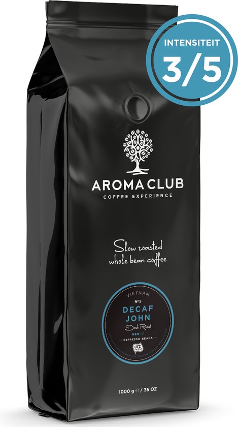 Aroma Club Cafeïnevrije Koffiebonen