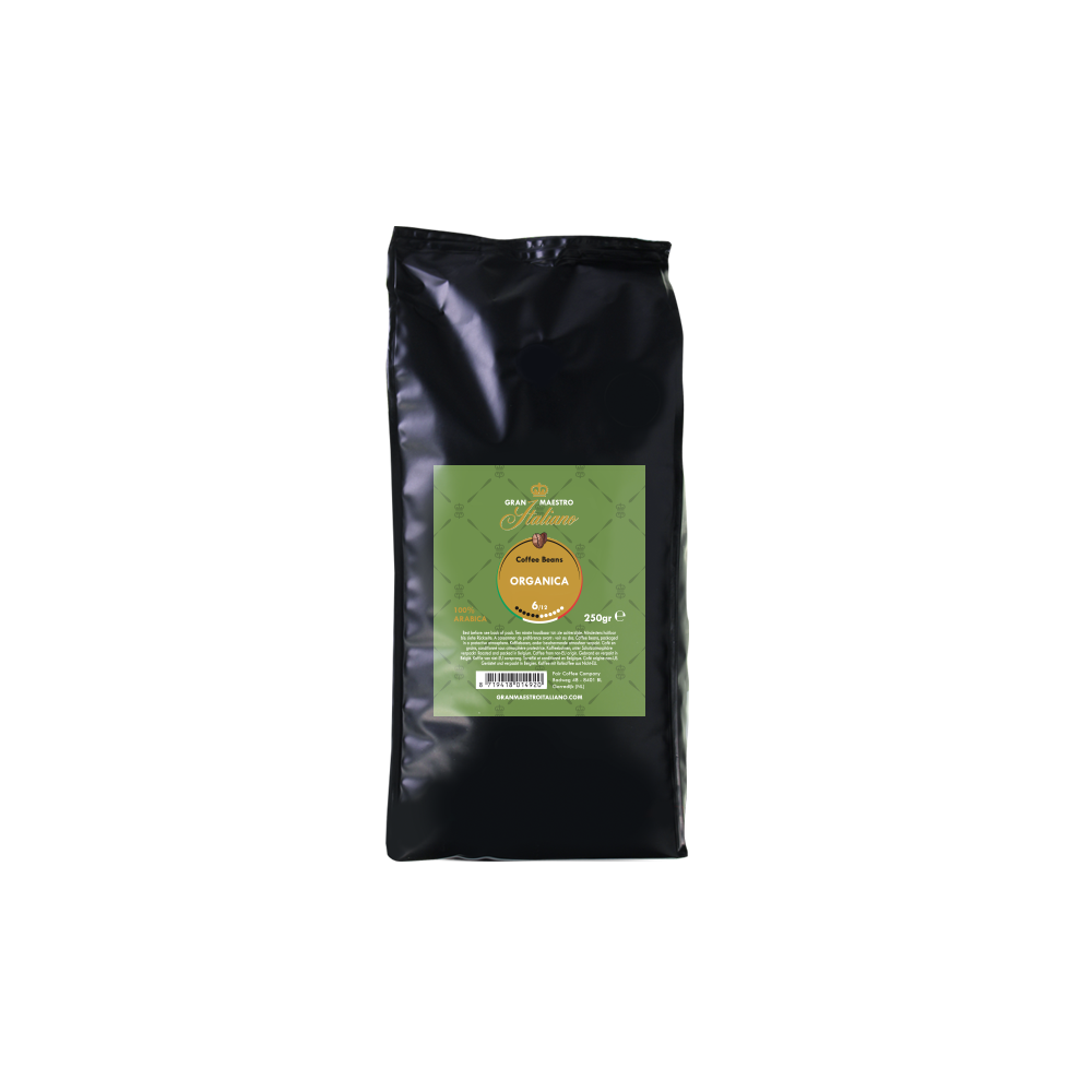 Gran Maestro Italiano - koffiebonen - Organica (250 gram) (Organic)