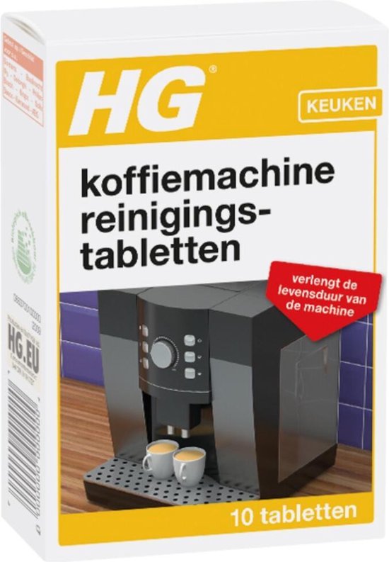 HG koffiemachine reinigingstabletten
