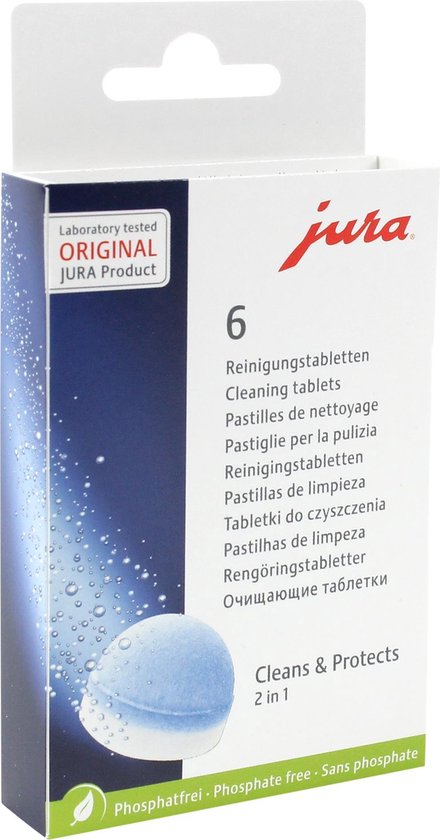 Jura - 2 in 1 reinigingstabletten