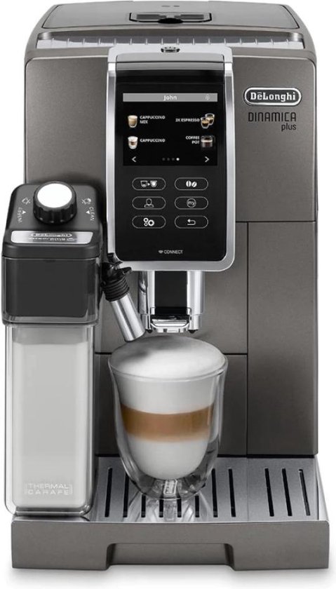 De’Longhi Dinamica Plus ECAM370.95.T – Volautomatische Espressomachine