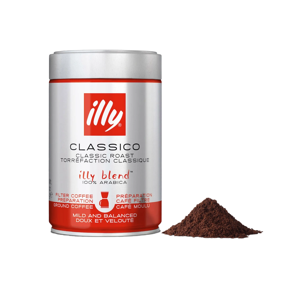 illy - gemalen koffie - Classico (filter maling)